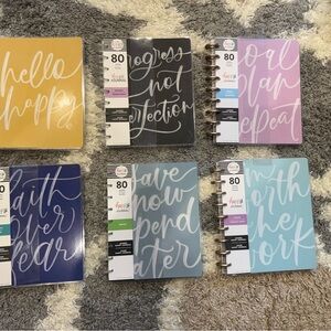 6 Happy Planner Guided Journals